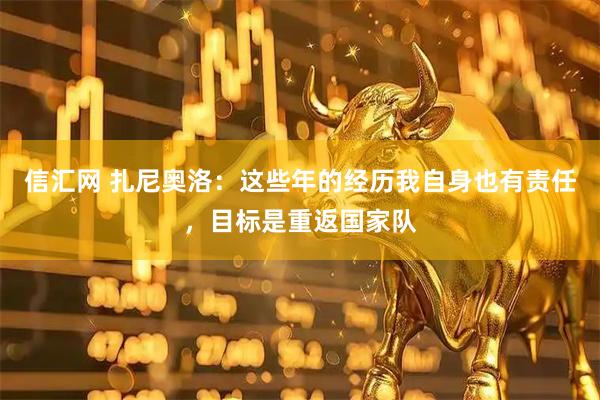 信汇网 扎尼奥洛：这些年的经历我自身也有责任，目标是重返国家队